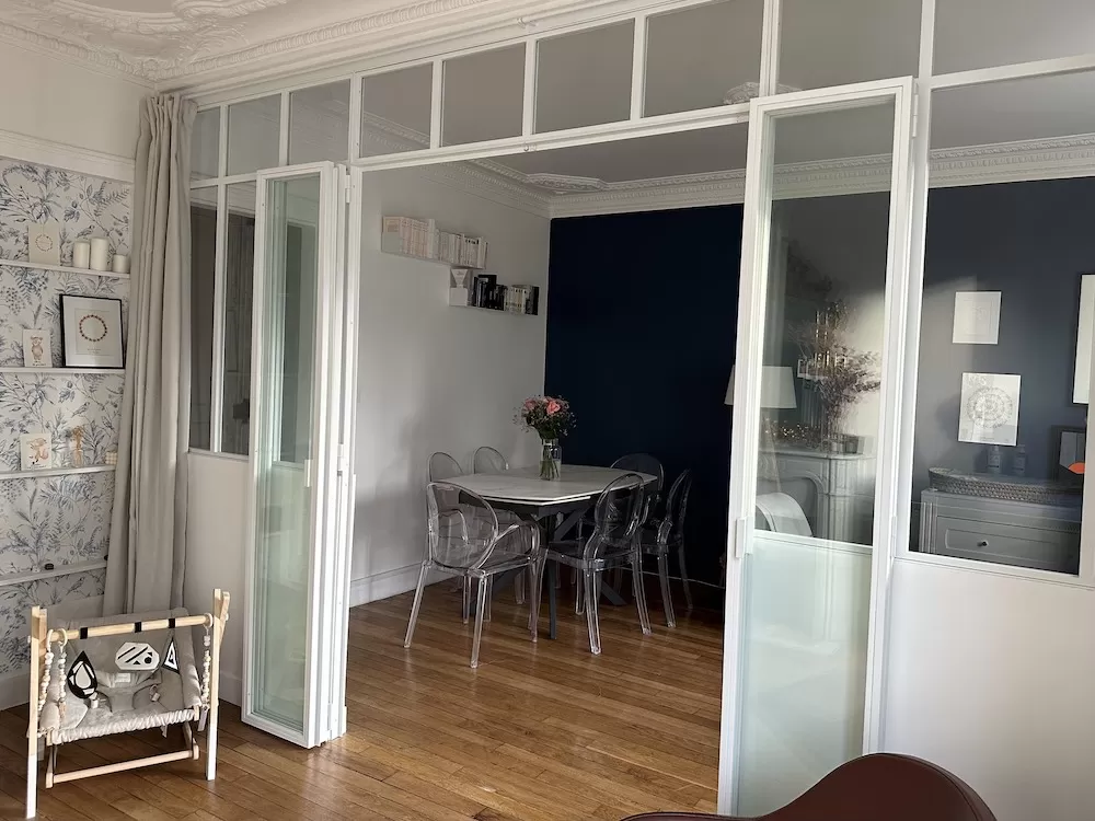 Séparation salon et chambre enfant