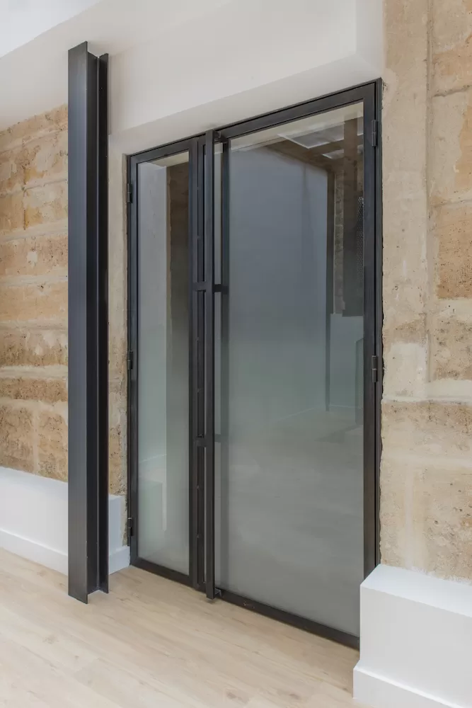 Porte verrière opaque